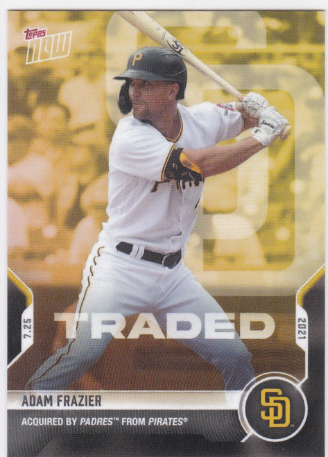 2021 TOPPS NOW #554 ADAM FRAIZER- SA DIEGO PADRES