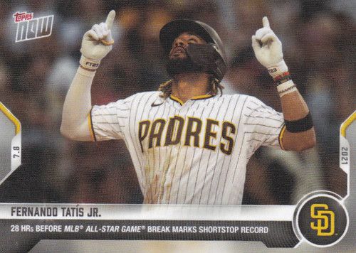 2021 TOPPS NOW #479 FERNANDO TATIS JR- SAN DIEGO PADRES