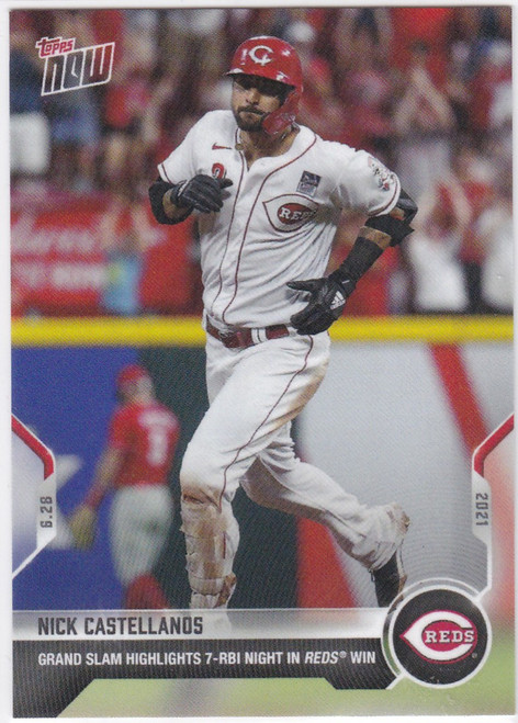 2021 TOPPS NOW #426 NICK CASTELLANOS- CINCINNATI REDS