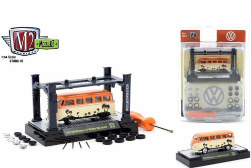 M2 Machines 1:64 Model Kit Release 76 1958 VW Microbus 15 Window