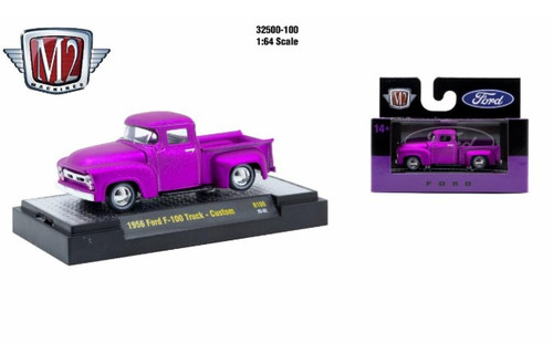 M2 Machines AutoThentics Rel 100 1:64 1956 Ford F-100 Truck Custom M2 Machines AutoThentics Rel 100 1:64 1956 Ford F-100 Truck Custom