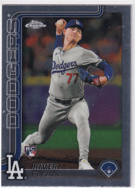 2025 Topps Chrome Baseball #18 River Ryan - Los Angeles Dodgers