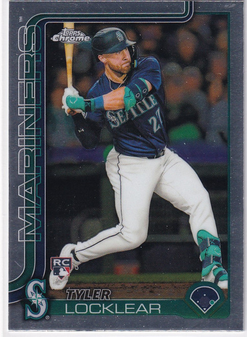 2025 Topps Chrome Baseball #41 Tyler Locklear - Seattle Mariners