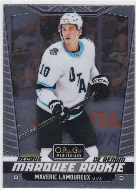 2024-25 O-Pee-Chee Platinum Marquee Rookie #291 Maveric Lamoureux Utah