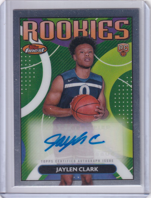 2024-25 Topps Finest Auto Jaylen Clark - Minnesota Timberwolves
