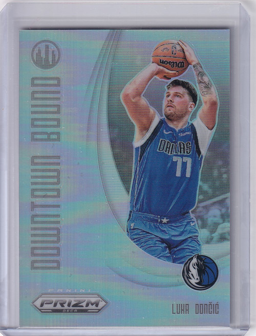 2024-25 Prizm Deca Downtown Bound Silver #5 Luka Doncic - Dallas Mavericks 2024-25 Prizm Deca Downtown Bound Silver #5 Luka Doncic - Dallas Mavericks
