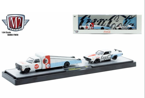 M2 Machines Auto Hauler TW38 1974 Dodge Truck 1971 Dodge Charger Custom M2 Machines Auto Hauler TW38 1974 Dodge Truck 1971 Dodge Charger Custom