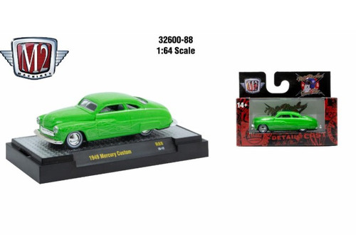 M2 Machines 1:64 Detroit Muscle R88 1949 Mercury Custom