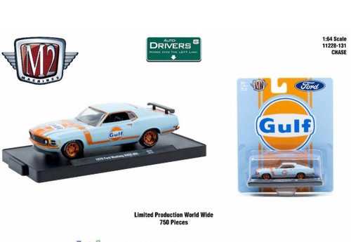 M2 Machines Auto-Drivers 1:64 R131 1970 Ford Mustang Boss 302 CHASE M2 Machines Auto-Drivers 1:64 R131 1970 Ford Mustang Boss 302 CHASE