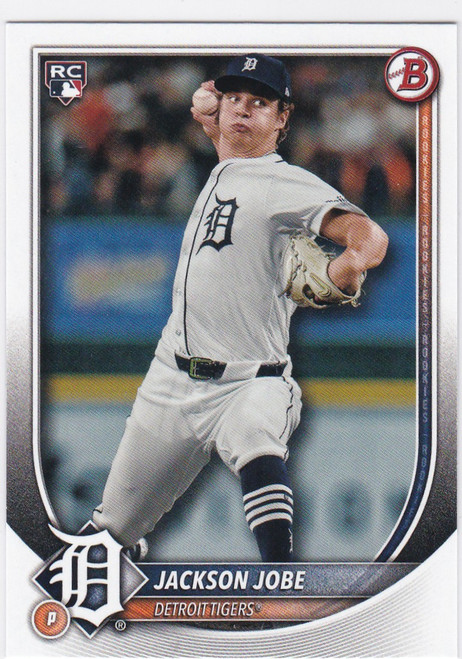 2025 Bowman #50 Jackson Jobe RC Detroit Tigers