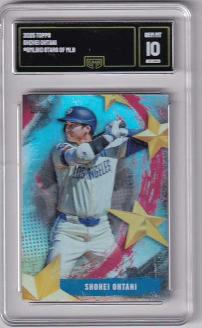 2025 Topps Stars of the MLB GMA 10 #10 Shohei Ohtani - Los Angeles Dodgers 2025 Topps Stars of the MLB GMA 10 #10 Shohei Ohtani - Los Angeles Dodgers