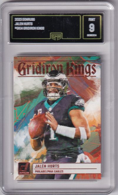 2023 Donruss Gridiron Kings GMA 9 #GK14 Jalen Hurts - Philadelphia Eagles 2023 Donruss Gridiron Kings GMA 9 #GK14 Jalen Hurts - Philadelphia Eagles