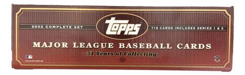 2002 Topps Baseball Hand Collected Set 2002 Topps Baseball Hand Collected Set