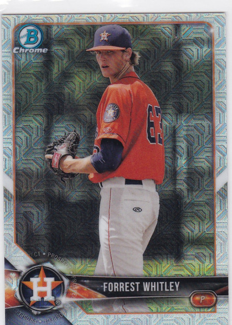 2018 Bowman Chrome MOJO #BCP147 Forrest Whitley Houston Astros
