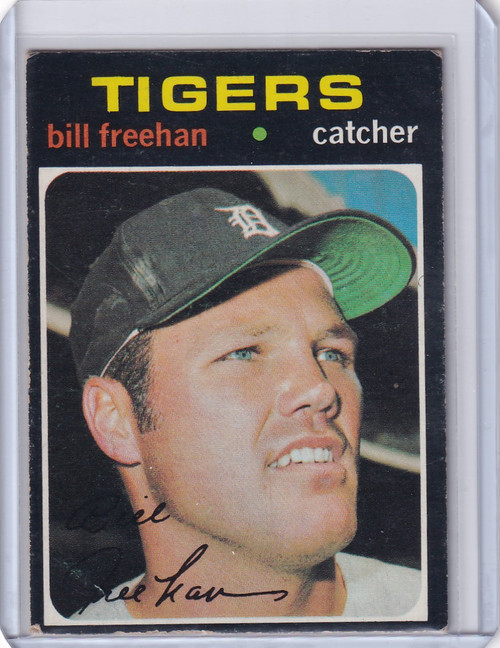 1971 Topps Baseball #575 Bill Freehan - Detroit Tigers 1971 Topps Baseball #575 Bill Freehan - Detroit Tigers