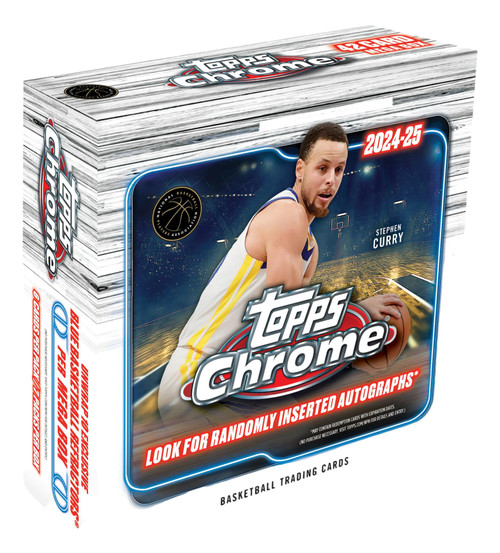 2024-25 Topps Chrome Basketball Mega Box