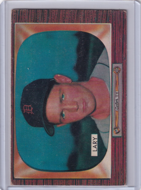 1955 Bowman Baseball #154 Frank Lary - Detroit Tigers RC