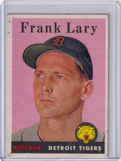 1958 Topps #245 Frank Lary - Detroit Tigers