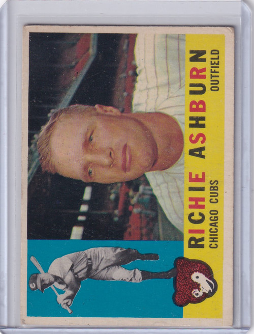 1960 Topps #305 Richie Ashburn - Chicago Cubs