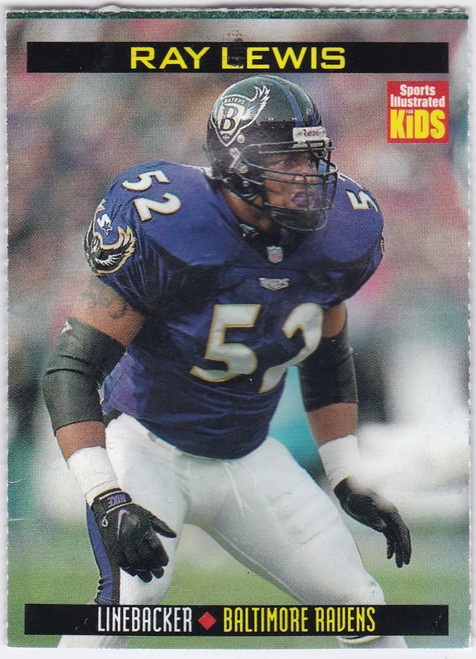1999 Sports Illustrated #855 Ray Lewis Baltimore Ravens