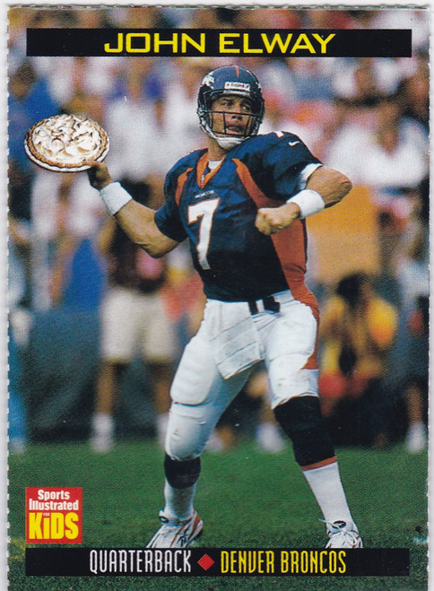 1999 Sports Illustrated #788 John Elway April Fools Pie Denver Broncos 1999 Sports Illustrated #788 John Elway April Fools Pie Denver Broncos
