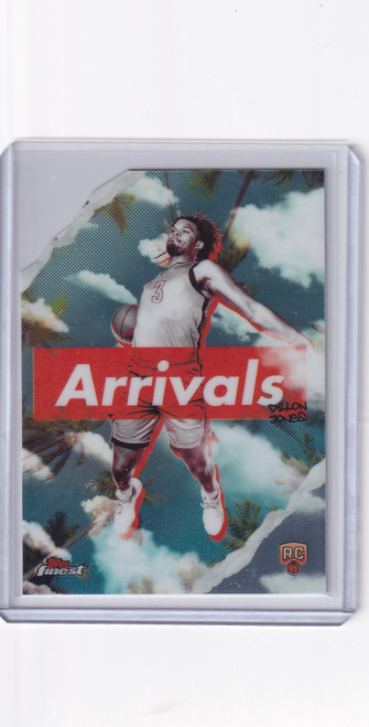 2024-25 Finest Basketball Arrivals #A-24 Dillon Jones - Oklahoma City Thunder