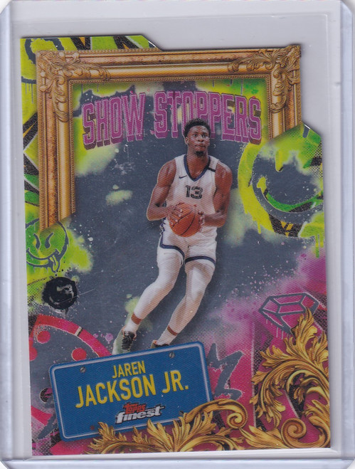 2024-25 Finest Basketball Showstoppers Refractor #S-17 Jaren Jackson  - Grizzlies