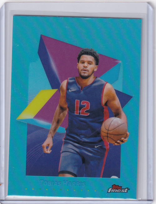 2024-25 Finest Basketball Sky Blue #32 Tobias Harris - Detroit Pistons