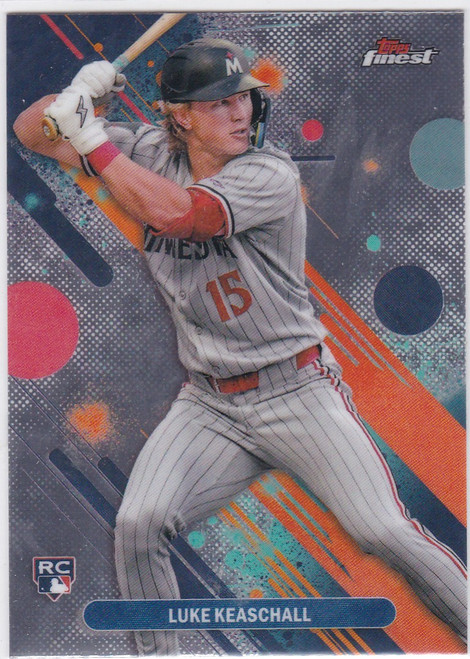 2025 Topps Finest #79 Luke Keaschall RC Minnesota Twins