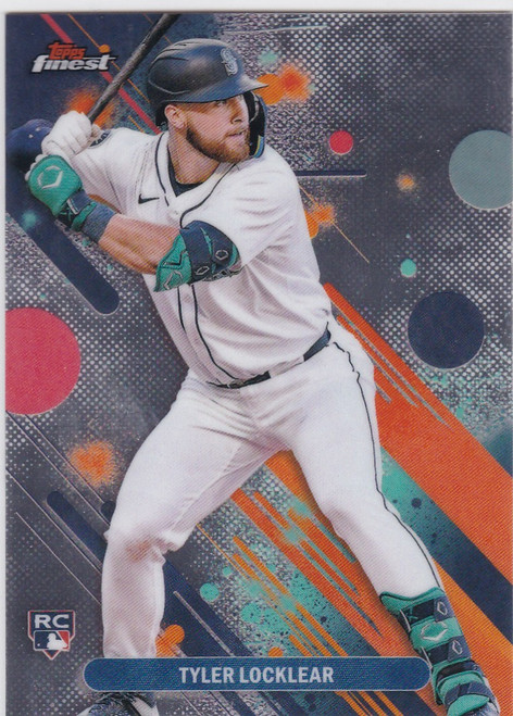 2025 Topps Finest #18 Tyler Locklear RC Seattle Mariners