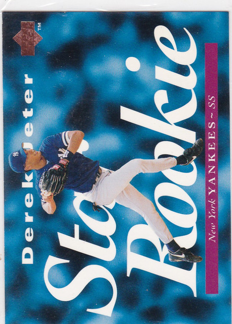 1995 Upper Deck Star rookie #225 Derek Jeter New York Yankees