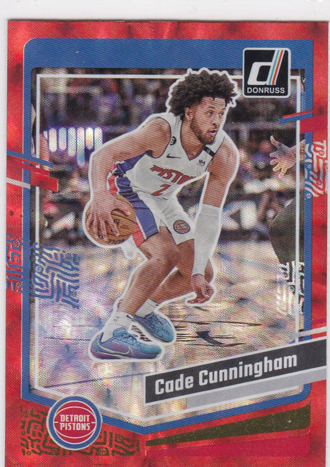 2023-24 Donruss Red #11 Cade Cunningham Detroit Pistons