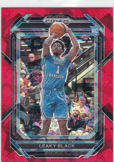 2023 Panini Prizm Draft Picks #18 Leaky Black Red Ice RC North Carolina Tarheels 2023 Panini Prizm Draft Picks #18 Leaky Black Red Ice RC North Carolina Tarheels