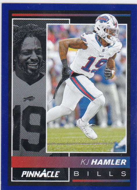 2024 Panini Encore #22 KJ Hamler BLUE 19/25 Buffal Bills SSP