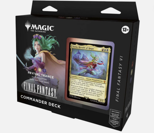 Magic The Gathering: Revival Trance Final Fantasy Commander Deck Magic The Gathering: Revival Trance Final Fantasy Commander Deck