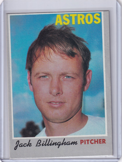 1970 Topps Baseball #701 Jack Billingham - Houston Astros