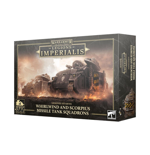 Warhammer LEGIONS IMPERIALIS: WHIRLWIND/SKORPIUS MISSILE TANK SQUADRON Warhammer LEGIONS IMPERIALIS: WHIRLWIND/SKORPIUS MISSILE TANK SQUADRON