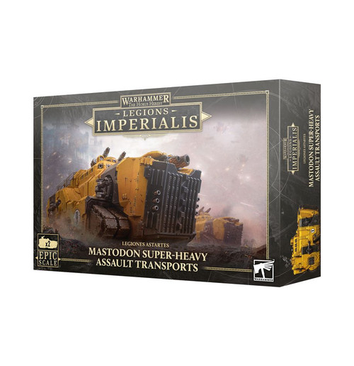 Warhammer LEGIONS IMPERIALIS: MASTODON SUPER-HEAVY ASSLT TRNSPRTS Warhammer LEGIONS IMPERIALIS: MASTODON SUPER-HEAVY ASSLT TRNSPRTS