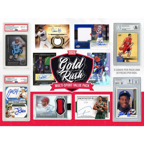 2025 Gold Rush Multisport Value Box 2025 Gold Rush Multisport Value Box