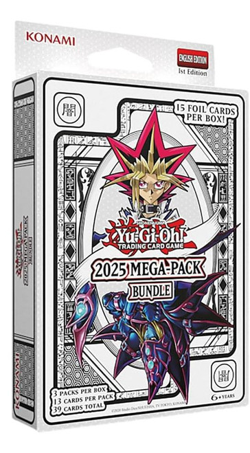Yu-Gi-Oh! CCG 2025 Mega Pack Bundle Box (Random Art)