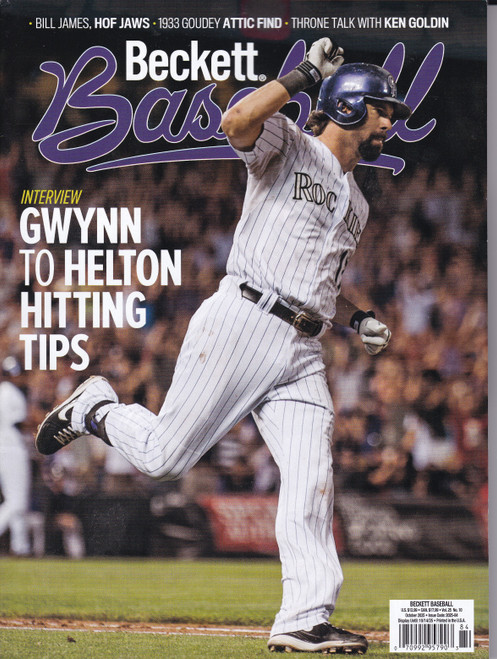 October 2025 Beckett Baseball Price Guide Vol 25 No 10 Todd Helton October 2025 Beckett Baseball Price Guide Vol 25 No 10 Todd Helton