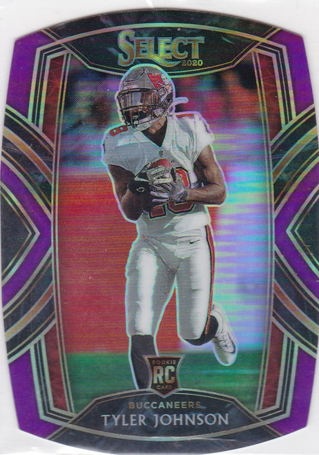 2020 Panini Select Prizm #285 Tyler Johnson RC Die Cut Tampa Bay Buccaneers