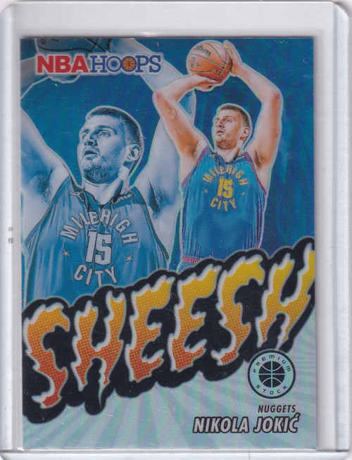 2023-24 Panini Premium Stock Hoops Sheesh Prizm 10 Nikola Jokic - Denver Nuggets