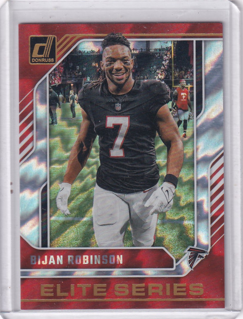 2024 Panini Donruss Elite Series #19 Bijan Robinson - Atlanta Falcons