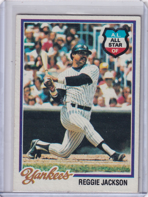 1978 Topps Baseball #200 Reggie Jackson - New York Yankees