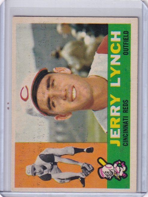 1960 Topps #198 Jerry Lynch - Cincinnati Reds