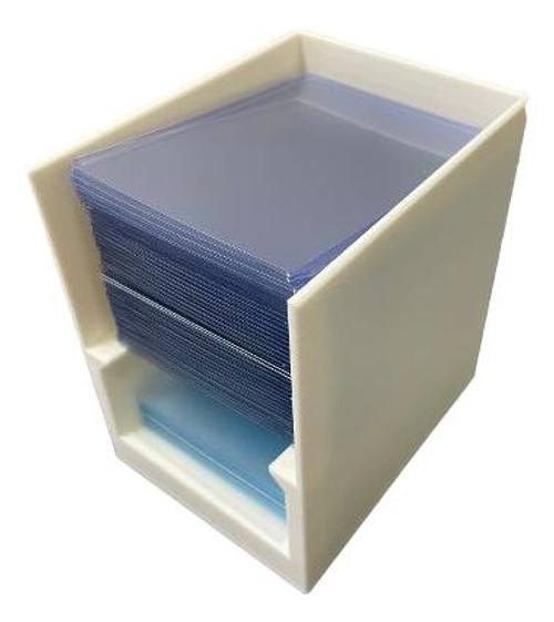 Break Buddy - White - Toploader & Penny Sleeve holder