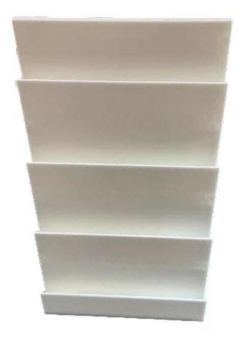 4-Tier Trading Card Display Stand Holds PSA, SGC Slabs  Sports Cards & TCG White