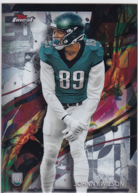 2024 Topps Finest #97 Johnny Wilson RC Philadelphia Eagles