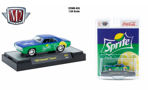 M2 Machines Coca-Cola Release A55 1969 Chevrolet Camaro Sprite